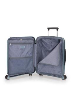 Kofer mali (kabinski) PROŠIRIVI 40x55x20/25cm Polypropilen  Brooklyn 41,7/47,4 l-2,8 kg svetlo plava