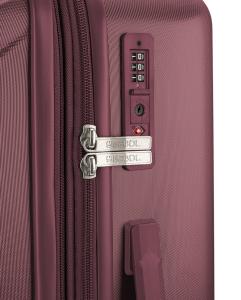 Kofer srednji 45x65x27/30 cm polikarbonat 70,9/78,7l-3,7 kg Kai bordo