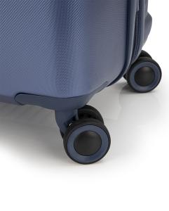 Kofer mali (kabinski) 40x55x21/24 cm polikarbonat 41,3/47l-2,9 kg Kai plava