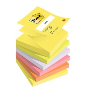Post-it refil Z-Note neon, 76x76mm, 90 listova, 6-pack 3M