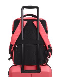 Ranac putni za low cost sa 2 odeljka 30x40x20/24 cm 24/28,8l - 0,62kg Vancouver crvena