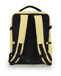 Ranac putni za low cost sa 2 odeljka 30x40x20/24 cm 24/28,8l - 0,62kg Vancouver pastelno žuta