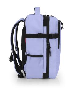 Ranac putni za low cost sa 2 odeljka 30x40x20/24 cm 24/28,8l - 0,62kg Vancouver pastelno ljubičasta