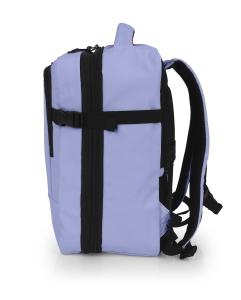 Ranac putni za low cost sa 2 odeljka 30x40x20/24 cm 24/28,8l - 0,62kg Vancouver pastelno ljubičasta