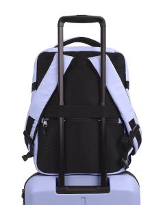 Ranac putni za low cost sa 2 odeljka 30x40x20/24 cm 24/28,8l - 0,62kg Vancouver pastelno ljubičasta