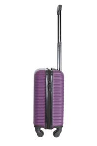 Kofer sa točkićima koji se skidaju XS kabinski (za low cost letove) 40x30x20cm  (bez točkića) JB2098 ljubičasta