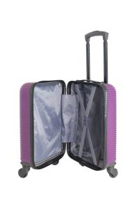 Kofer sa točkićima koji se skidaju XS kabinski (za low cost letove) 40x30x20cm  (bez točkića) JB2098 ljubičasta