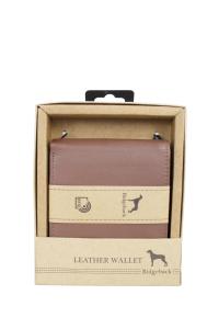 Novčanik muški kožni JBNC62 sa RFID zaštitom i futrolom za kartice 95x120x20 mm Ridgeback svetlo braon