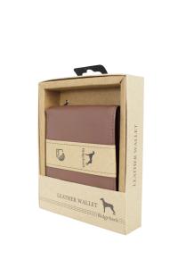 Novčanik muški kožni JBNC62 sa RFID zaštitom i futrolom za kartice 95x120x20 mm svetlo braon