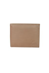 Novčanik muški kožni JBNC62 sa RFID zaštitom i futrolom za kartice 95x120x20 mm svetlo braon