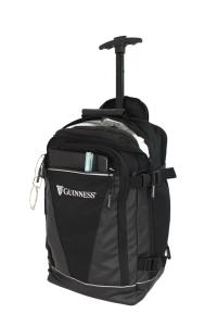 Ranac putni za low cost sa točkićima 25x40x20 Guiness crna