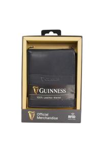 Novčanik muški kožni JBGNW03 sa RFID zaštitom 120x90x20 Guiness Guiness crna