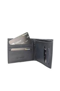 Novčanik muški kožni JBGNW03 sa RFID zaštitom 120x90x20 Guiness crna