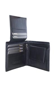 Novčanik muški kožni JBGNW07 sa RFID zaštitom 120x90x20 Guiness crna