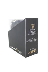 Kaiš muški kožni podesivi u poklon kutiji BT03 Guiness crna