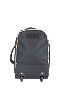 Ranac putni za low cost sa točkićima  25x40x20 cm JBTB 98 crna