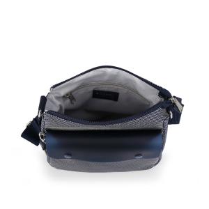 Torba na rame ženska 22x20x9 cm Pamela plava