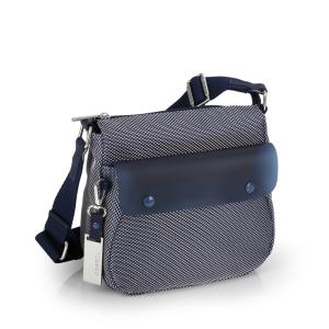 Torba na rame ženska 22x20x9 cm Pamela plava