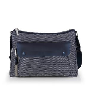 Torba na rame ženska 33x24x9 cm Pamela Gabol plava