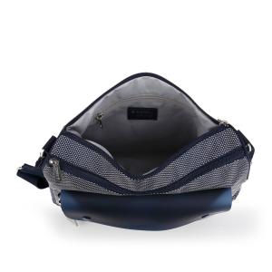 Torba na rame ženska 33x24x9 cm Pamela plava