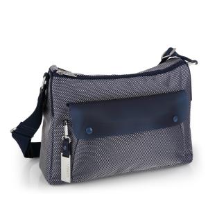 Torba na rame ženska 33x24x9 cm Pamela plava