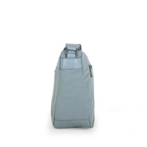 Torba na rame ženska 30x24x11 cm Nerea azurno plava