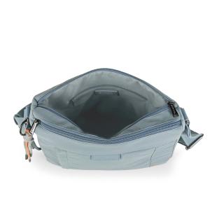 Torba na rame ženska 30x24x11 cm Nerea azurno plava