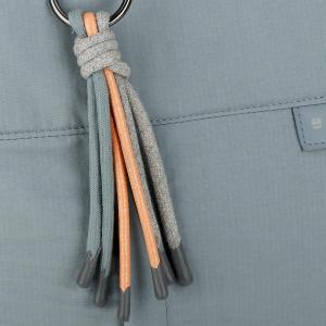 Torba na rame ženska 42x37x13 cm Nerea azurno plava