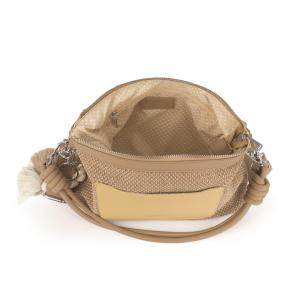 Torba na rame ženska 24x19x9 cm Dolce žuta