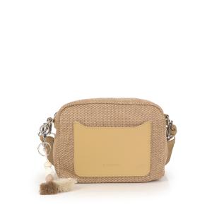 Torba na rame ženska 21x16x7 cm Dolce Gabol žuta