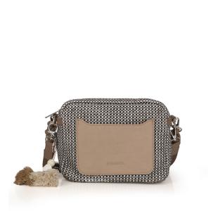 Torba na rame ženska 21x16x7 cm Dolce Gabol krem