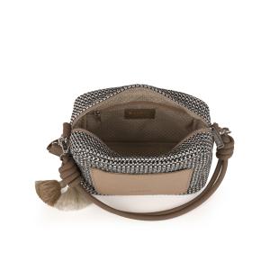 Torba na rame ženska 21x16x7 cm Dolce krem