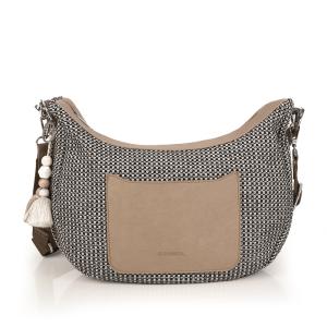 Torba na rame ženska 34x31x10 cm Dolce Gabol krem