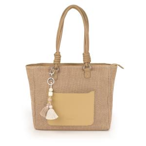 Torba na rame ženska 32x29x12 cm Dolce Gabol žuta