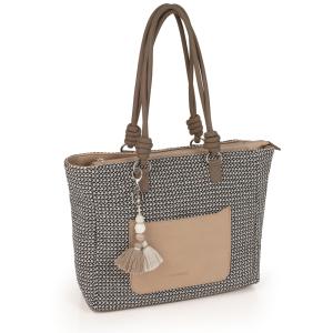 Torba na rame ženska 32x29x12 cm Dolce krem