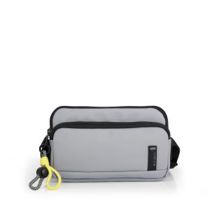 Torba na rame ženska 20x12x3 cm Leire Gabol siva