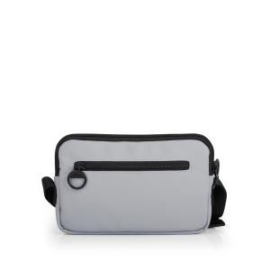 Torba na rame ženska 20x12x3 cm Leire siva