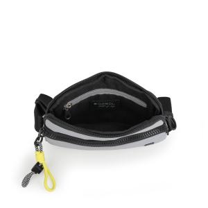 Torba na rame ženska 20x12x3 cm Leire siva