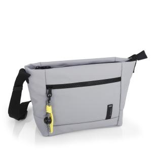 Torba na rame ženska 28x18x9 cm Leire siva