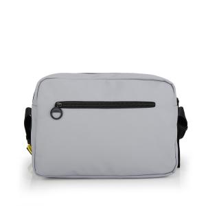 Torba na rame ženska 29x28x8 cm Leire siva