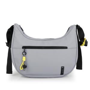 Torba na rame ženska 34x28x10 cm Leire Gabol siva