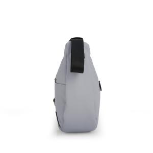 Torba na rame ženska 34x28x10 cm Leire siva