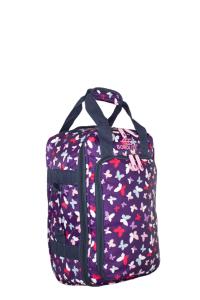 Ranac školski ili putni za low cost sa točkićima  25x40x20 cm JBTB 90 leptirići 