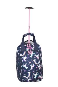 Ranac školski ili putni za low cost sa točkićima  25x40x20 cm JBTB 90 jednorog 