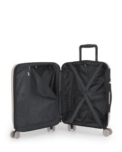 Kofer mali (kabinski) PROŠIRIVI 39x55x21/24 cm  Polypropilen 37,5/42,8l-2,9 kg Pacific krem