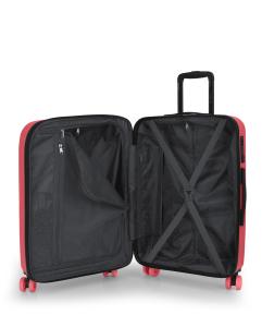 Kofer srednji PROŠIRIVI 44x65x27/30 cm  Polypropilen 69/76,5l-3,5 kg Pacific crvena