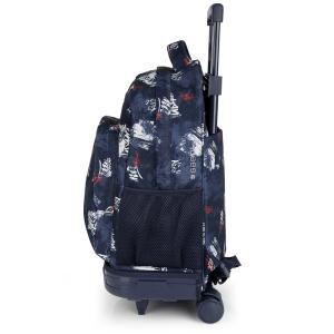 Ranac školski sa točkićima RASKLOPIV 34x46x20 cm 23 l - 1,8 kg Dash 
