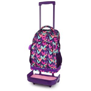 Ranac školski sa točkićima RASKLOPIV 34x46x20 cm 23 l - 1,8 kg Kokoro 