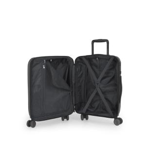 Kofer mali (kabinski) PROŠIRIVI 39x55x21/24 cm  Polypropilen 37,5/42,8l-2,9 kg Pacific siva