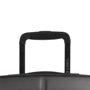 Kofer mali (kabinski) PROŠIRIVI 39x55x21/24 cm  Polypropilen 37,5/42,8l-2,9 kg Pacific siva